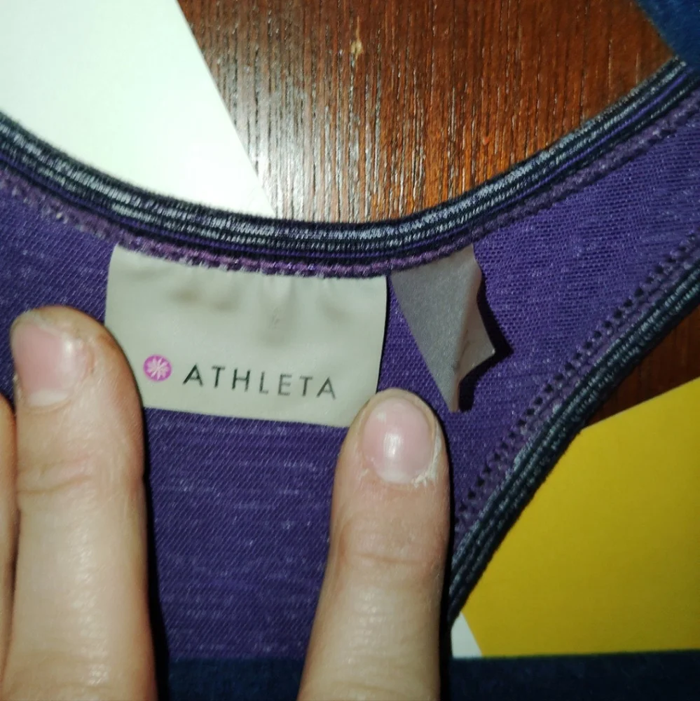 ATHLETA racer back Athletic Tank - Picture 5 of 7